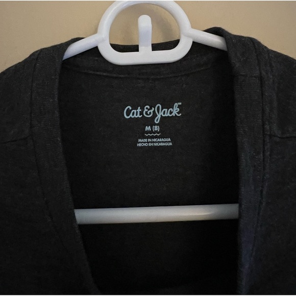 ▫️CAT & JACK: Boy’s size M, charcoal short sleeve t-shirt w/space theme▫️ - Picture 2 of 5